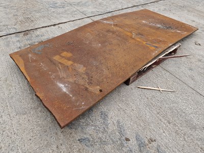 Lot 491 - 122" x 51" x 25mm Steel Sheet