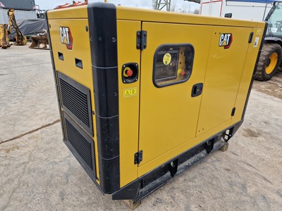 Lot 83 - 2021 CAT DE33E0 33KvA Generator, CAT C3.3 Engine