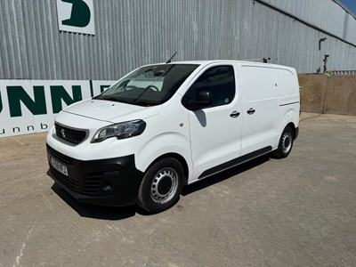 Lot 19 - 2018 Peugeot Expert Pro Standard Blue HDI, A/C, Sat Nav, Twin Side Doors (Reg. Docs. Available, Tested 9/25)