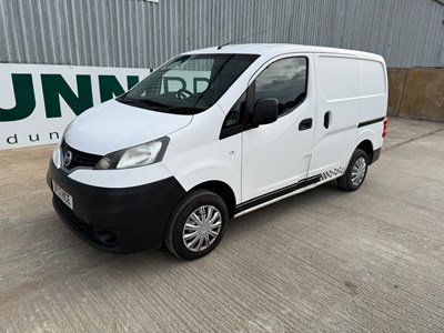 Lot 14 - 2013 Nissan NV200 SE DCI, Manual Gear Box, Twin Sliding Side Doors (Reg. Docs. Available, Tested 5/26) (NO VAT)