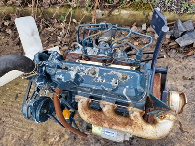 Lot 457 - Kubota D905 3 Cylinder Diesel Engine, Pulley Drive