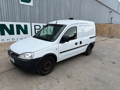 Lot 9 - 2010 Vauxhall Combo 1.3 CDTI 75 16v, Manual Gear Box, Side Door (Reg. Docs. Available, Tested 02/26)