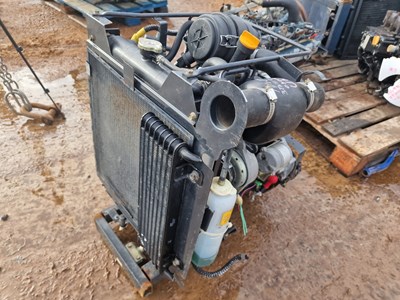 Lot 462 - Yanmar 3TNV76 3 Cylinder Diesel Engine, Pulley Drive