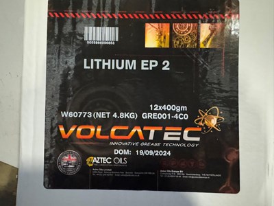 Lot 161 - Unused Lithium EP 2 Grease ( 12 Cartridges )