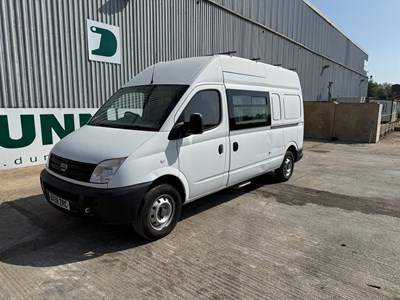 Lot 11 - 2011 LDV Maxus 3.5T 5 Speed 2 Berth Camper Van, Kitchen Facilities, Fridge, Gas Hob, W/C, Shower (Reg. Docs. Available)
