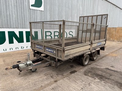 Lot 37 - 2007 Indespension 3.5 Tonne Dropsides Twin Axle Trailer, Ring Hitch