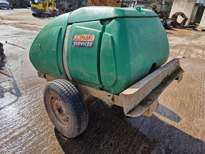 Lot 76 - 2016 Western 1100 Litre Single Axle Plastic Water Bowser