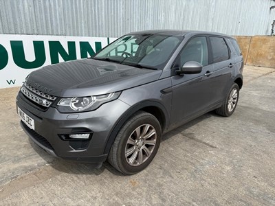 Lot 5 - 2015 Land Rover Discovery Sport SE Tech SD4 Auto, Sat Nav, Blue tooth, A/C, Start/Stop, (Reg Docs Available Tested10/25)