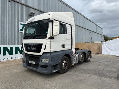 Lot 28 - 2016 Man Tractor Unit 6x2, Auto Transmission, Mid Lift Twin Bunks, A/C (Reg. Docs. Available, Tested 10/25)