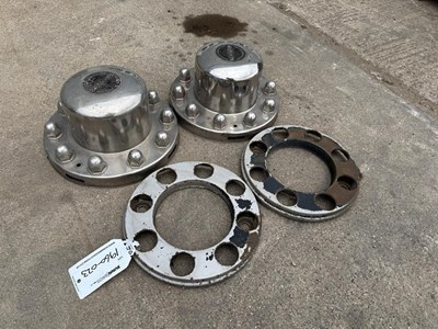 Lot 145 - UNRESERVED-Wheel Trims For Hgvs (4 Of)