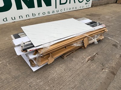 Lot 110 - Pallet Of Bathroom Panels