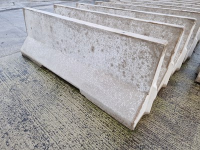 Lot 639 - NEW 2.5 Meter Concrete Barrier (5 of)