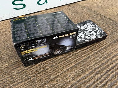 Lot 102 - New McCullough Chainsaw