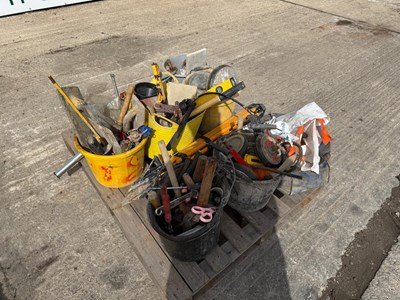 Lot 132 - UNRESERVED - Pallet Of Misc Hand Tools