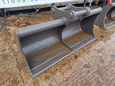 Lot 316 - Unused 72" Grading Bucket 65mm Pin to suit 13 Ton Excavator