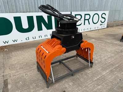 Lot 39 - Unused 2025 Bucket Warehouse 090 ERG08-NL Hydraulic Rotating Selector Grab to suit 10-14 Ton Excavator