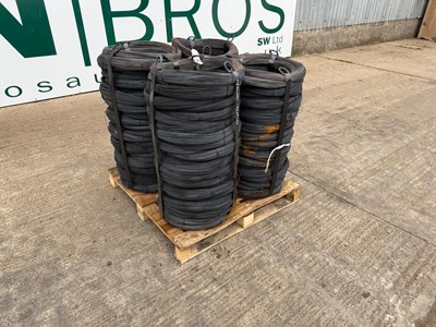 Lot 67 - Unused Pallet Of 10KG Re Bar Coils, Gross Weight 1220KG