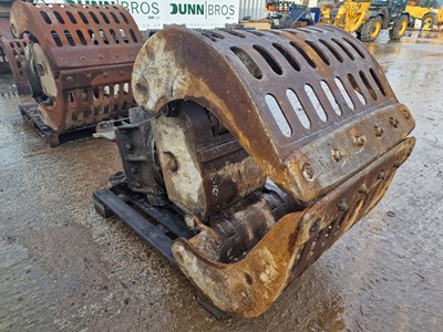 Lot 287 - Hydraulic Rotating Selector Grab 65mm Pin to suit 13 Ton Excavator