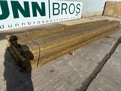 Lot 89 - Tanalised Timber 75mm x 175mm x 6100mm (34 Of)