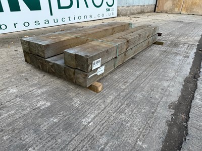 Lot 93 - Tanalised Timber Post 150mm x 150mm x 2400mm (12 Of)