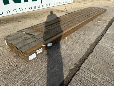 Lot 86 - Tanalised Boards 22mm x 145mm x 6000mm (54 Of)