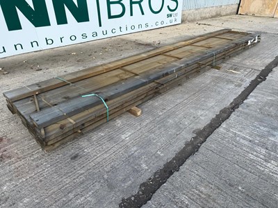 Lot 87 - Tanalised Timber 47mm x 200mm x 6100mm (17 Of)