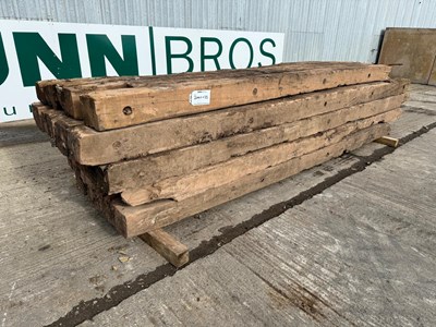 Lot 78 - Used 5M x 1M Wooden Bog Mats (5 Of)