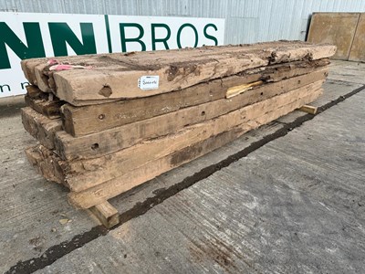 Lot 76 - Used 5M x 1M Wooden Bog Mats (5 Of)