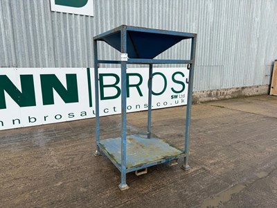 Lot 54 - Metal Stand With Hopper