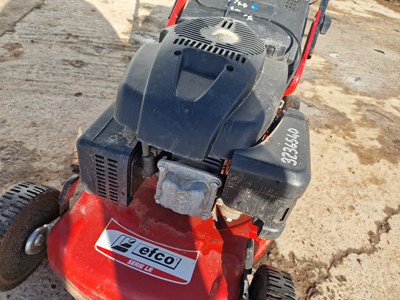 Lot 2010 EMAK EFCO LR 48 Petrol Self Propelled Pedestrian Lawn Mower, Grass Collector