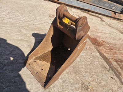 Lot 12" Digging Bucket 35mm Pin to suit Mini Excavator