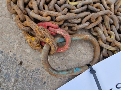 Lot 2 Leg Lifting Chains