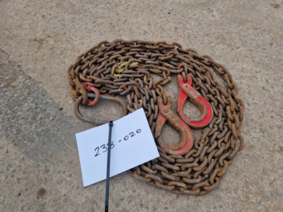 Lot 2 Leg Lifting Chains