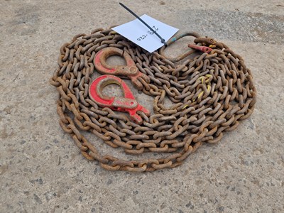 Lot 2 Leg Lifting Chains