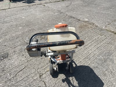 Lot Stihl Petrol Quick Cut Saw Trolley