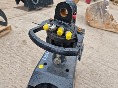 Lot Unused Haner HWG100 Hydraulic Rotating Log Grab to suit Crane
