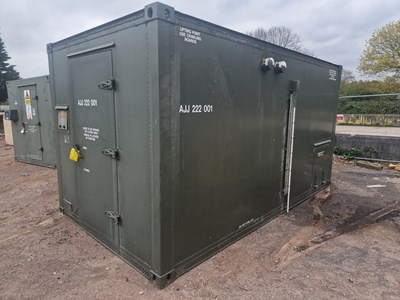 Lot 20' x 8' Workshop Container