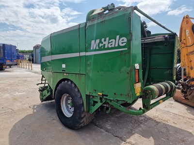 Lot 136 - 2007 McHale Fusion Single Axle PTO Driven Baler & Wrapper