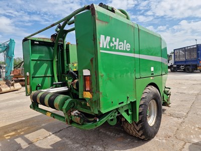 Lot 136 - 2007 McHale Fusion Single Axle PTO Driven Baler & Wrapper