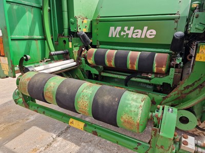 Lot 136 - 2007 McHale Fusion Single Axle PTO Driven Baler & Wrapper