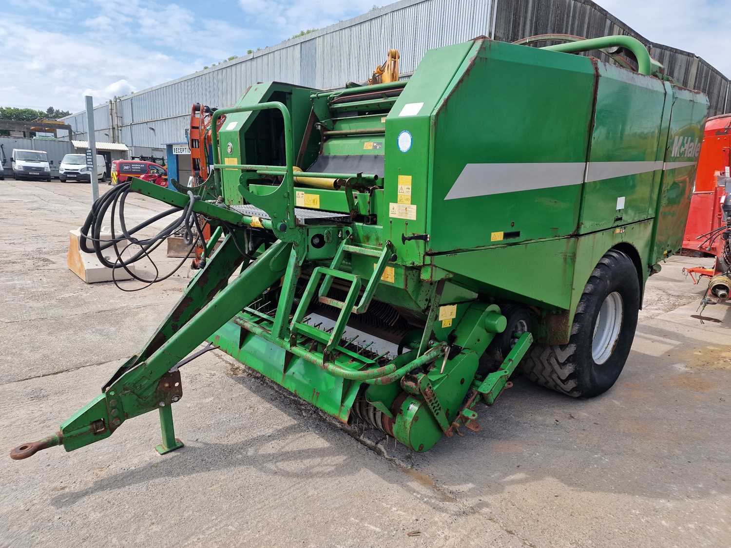 Lot 136 - 2007 McHale Fusion Single Axle PTO Driven Baler & Wrapper