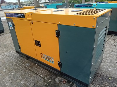 Lot 588 - Unused 2023 Kawakenki KK30-III-SSS 30KvA Generator