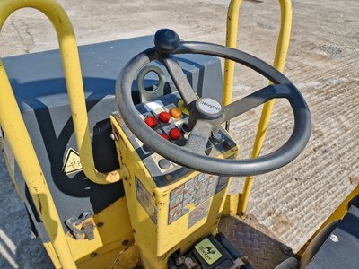 Lot 2000 Bomag BW80ADH-2 Double Drum Vibrating Roller, Roll Bar, 800mm Drum
