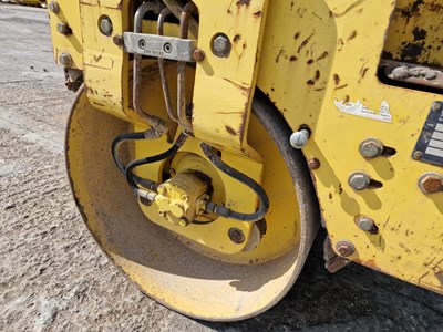 Lot 2000 Bomag BW80ADH-2 Double Drum Vibrating Roller, Roll Bar, 800mm Drum