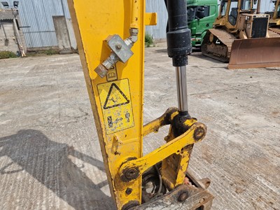 Lot 2015 JCB JS145LC, 700mm Steel Tracks, CV, Hill Hydraulic QH, Piped, Reverse Camera, A/C (EPA Compliant)