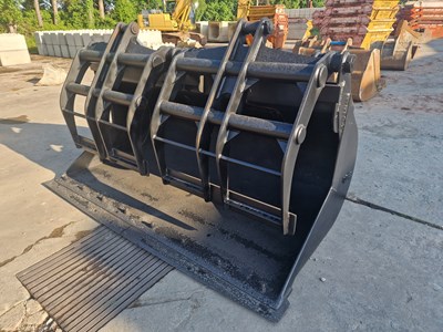 Lot Lemac 110" Hydraulic Grab Bucket to suit Volvo L90 Wheeled Loader