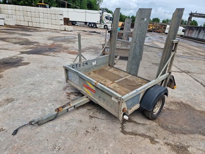 Lot 2011 Bateson Single Axle Quad Trailer/Traffic Light Trailer