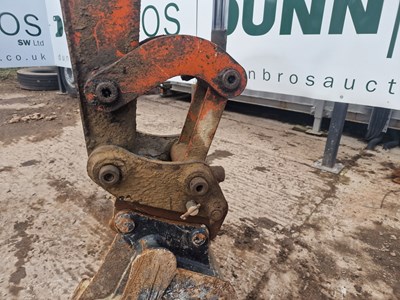 Lot 2019 Hitachi ZX26U-6 Rubber Tracks, Blade, Offset, Whites Manual QH, Piped