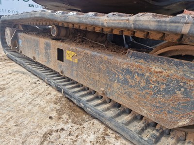 Lot 2019 Hitachi ZX26U-6 Rubber Tracks, Blade, Offset, Whites Manual QH, Piped