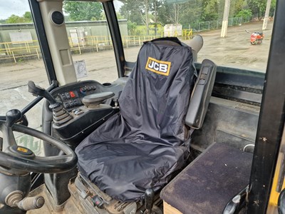 Lot 2014 JCB TM320S Agri, Turbo Powershift Articulated Telehandler, Pin & Cone Headstock, Joystick Controls, SRS, A/C